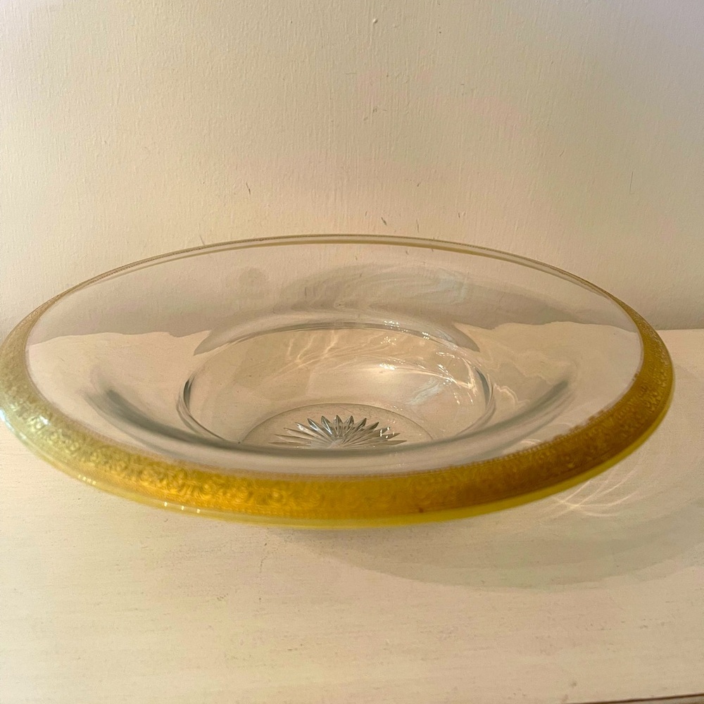 Vintage Heisey Glass Bowl